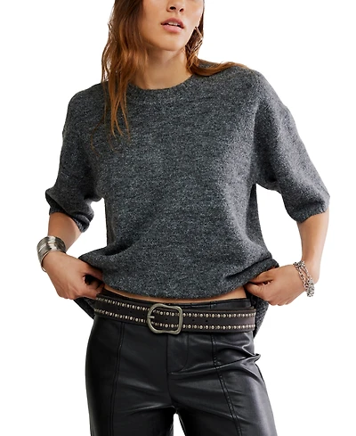 Free People Women's Margot Crewneck Sweater T-Shirt
