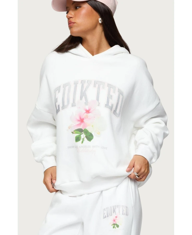 Edikted Womens Fleura Hoodie