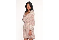 Petal and Pup Women's Sylvia Long Sleeve Mini Dress