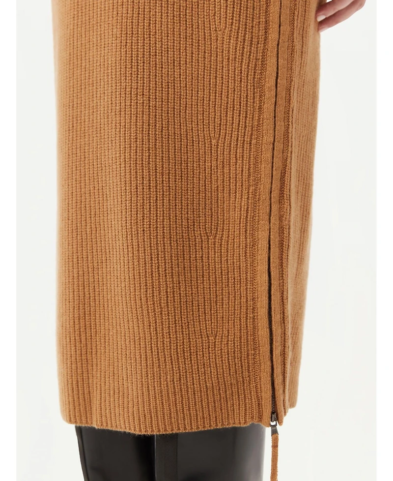 Gobi Cashmere Women's Cashmere Skirt with Zip