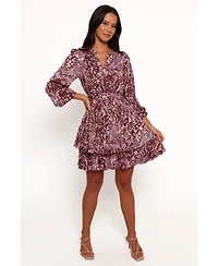 Petal and Pup Womens Wrenley Long Sleeve Mini Dress