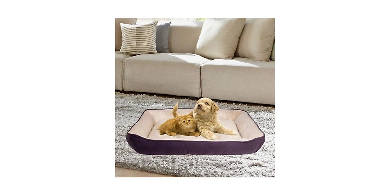 Macy's HappyCare Tex Luxury Rectangle large Dog and Pet Bed