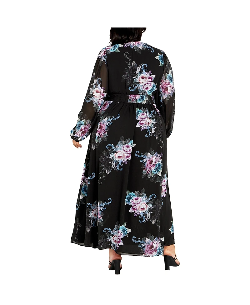 City Chic Plus Size Ottilie Maxi Dress