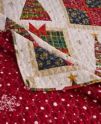Greenland Home Fashions Deck the Halls Holiday 3-Pc. Quilt Set