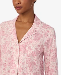 Lauren Ralph Lauren Women's 3/4-Sleeve Pajama Set