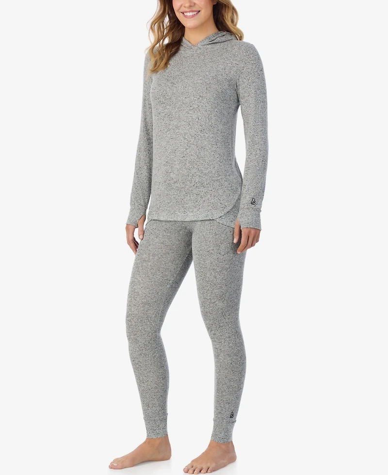 Cuddl Duds Petite Long Sleeve Tunic Hoodie