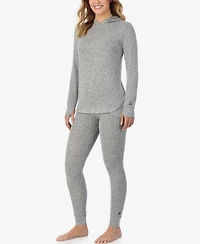 Cuddl Duds Petite Long Sleeve Tunic Hoodie