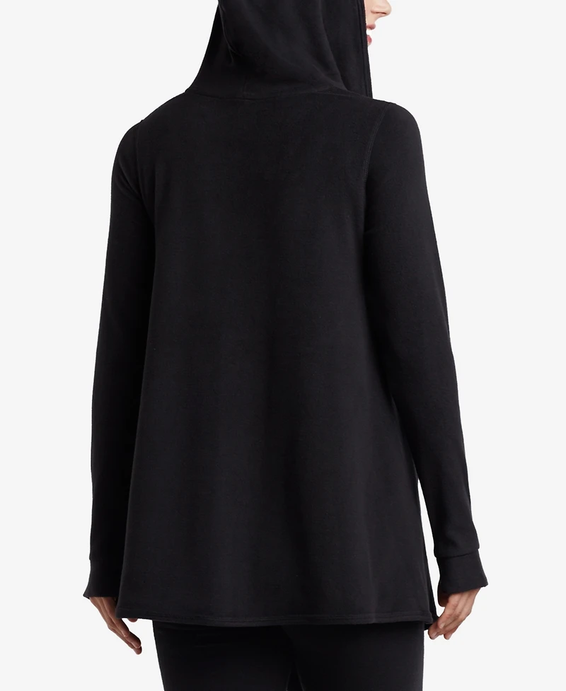Cuddl Duds Women's Hooded Wrap Top