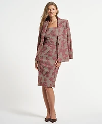 Isaac Mizrahi Women's Plaid Sheath Dress