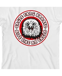 Cobra Kai Eagle Fang Karate Youth White Short Sleeve Tee-xl