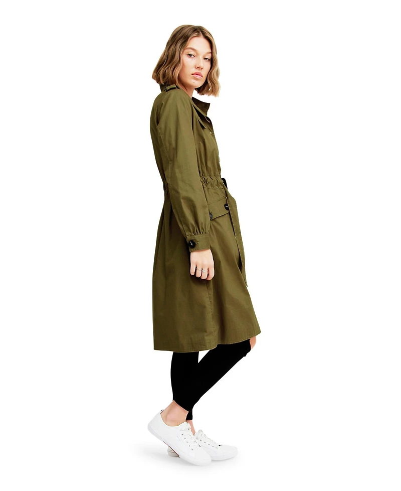 Belle & Bloom Carlisle Button Front Trench Coat