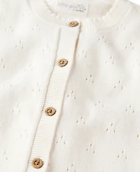 Little Planet by Carter's Baby Boys or Girls Organic Pointelle Jumpsuit