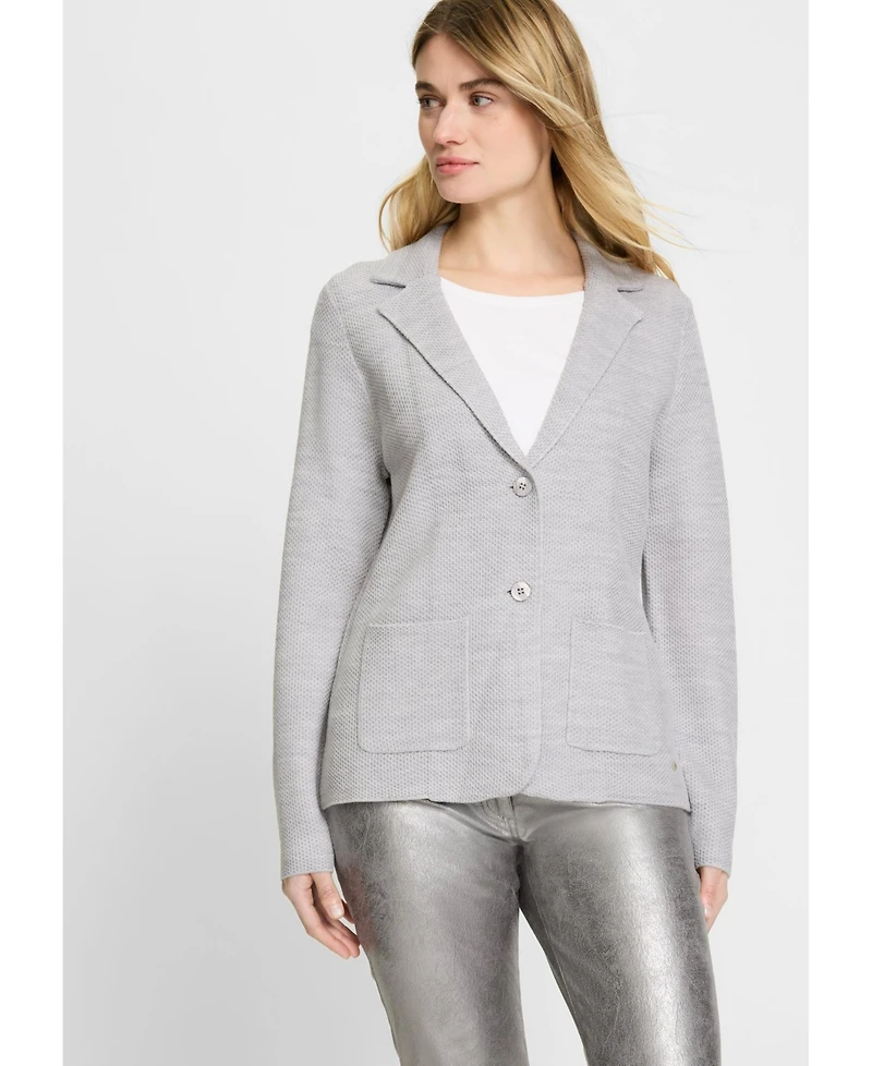 Olsen Women's Merino Wool Blend Blazer