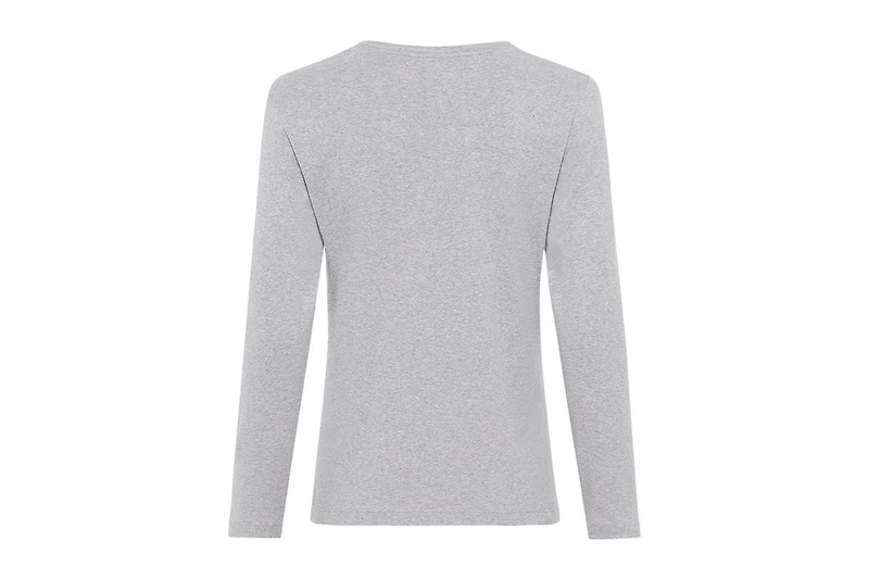 Olsen Women's Solid Long Sleeve T-Shirt