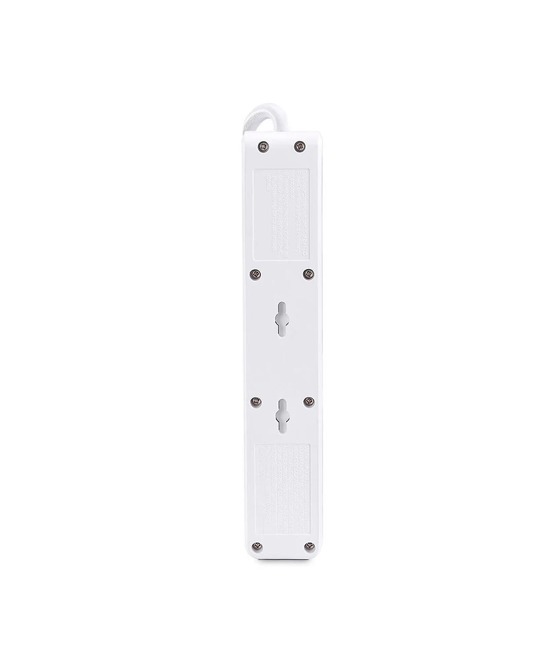 CyberPower B625 6-Outlet Surge Protector with 25' Cord, White