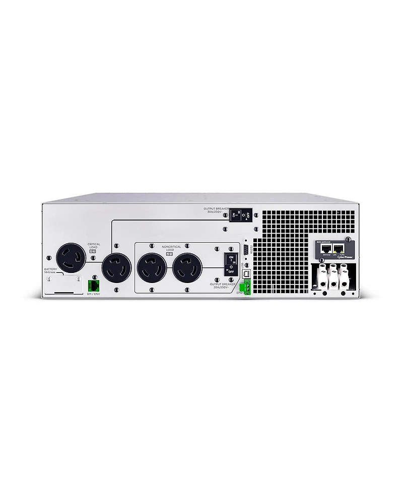 CyberPower OL6KRTHDL 6000VA/6000W Smart App Online Rack/Tower Ups, 2x Nema L6-20R, 2x Nema L6-30R