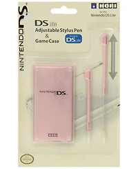 Hori Ds Lite Adjustable Stylus Pen & Game Case Hori- Colors varies
