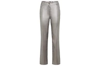 Olsen Women's Metallic Soft Leather Look Pant
