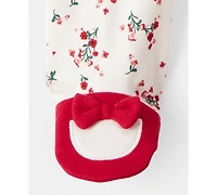 Carter's Baby Girls Floral Zip-Up Sleep and Play Coverall