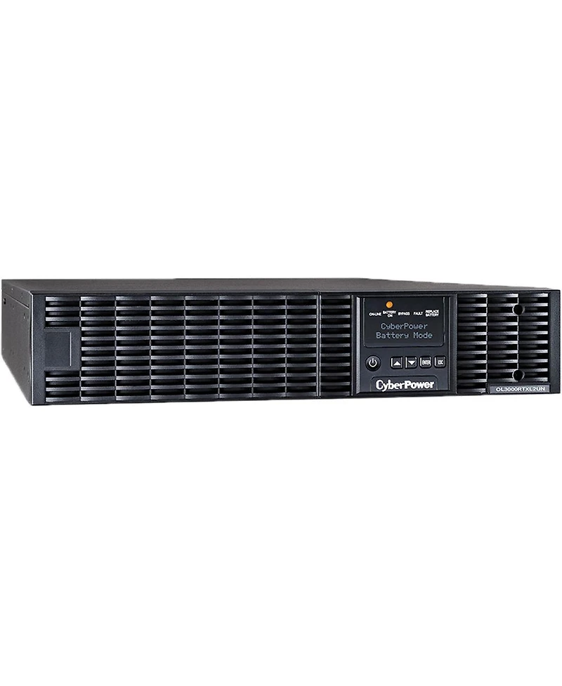 CyberPower OL3000RTXL2UN 3000VA/2700W Smart App Online Rack/Tower Ups, 6x Nema 5-20R, 1x L5-30R