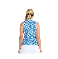 Sofibella Women's Miss Santori Sleeveless Golf Polo