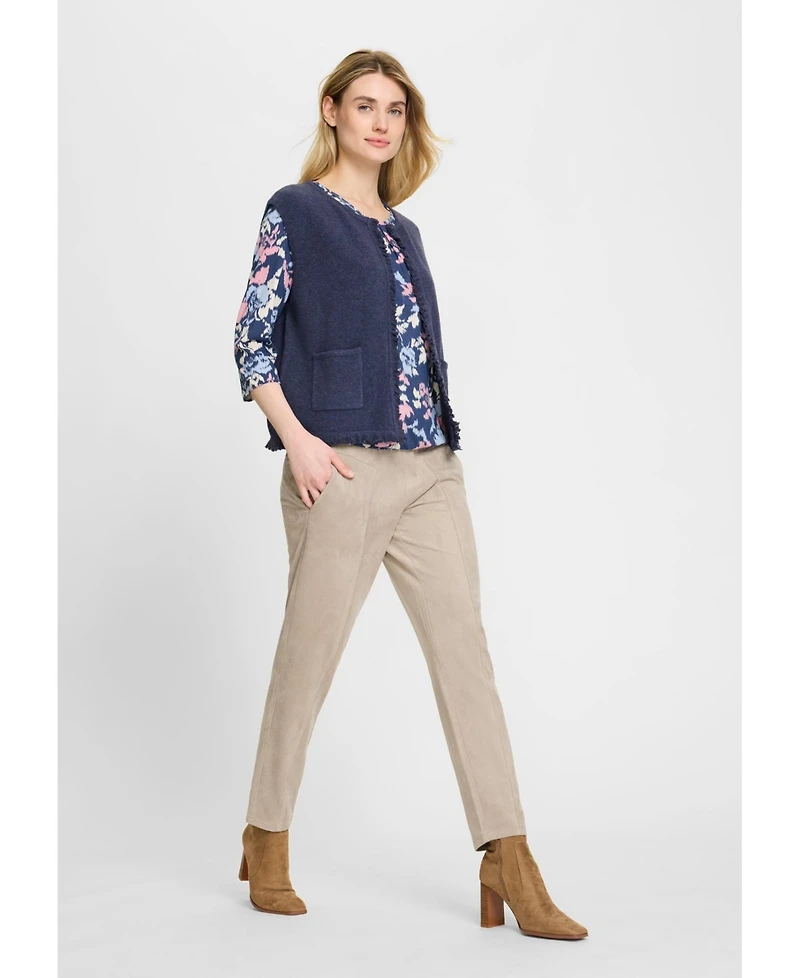 Olsen Cropped Sweater Vest