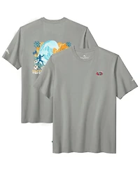 Tommy Bahama Men's Gray San Francisco 49ers Huddle Hang Tens T-Shirt