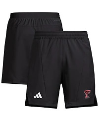 Adidas Men's Black Texas Tech Red Raiders Program Woven Training Shorts