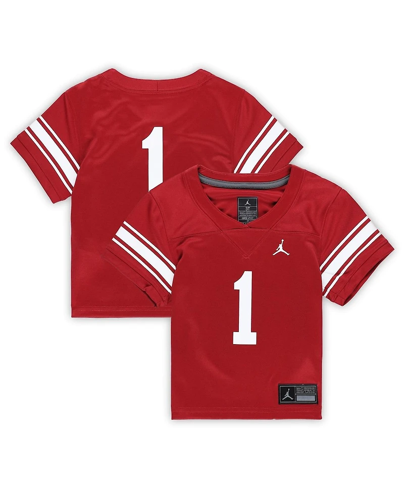 Nike Toddler 1 Crimson Oklahoma Sooners Alternate Untouchable Replica Football Jersey
