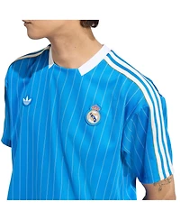 Adidas Men's and Women's Blue Real Madrid Terrace Icons Jersey