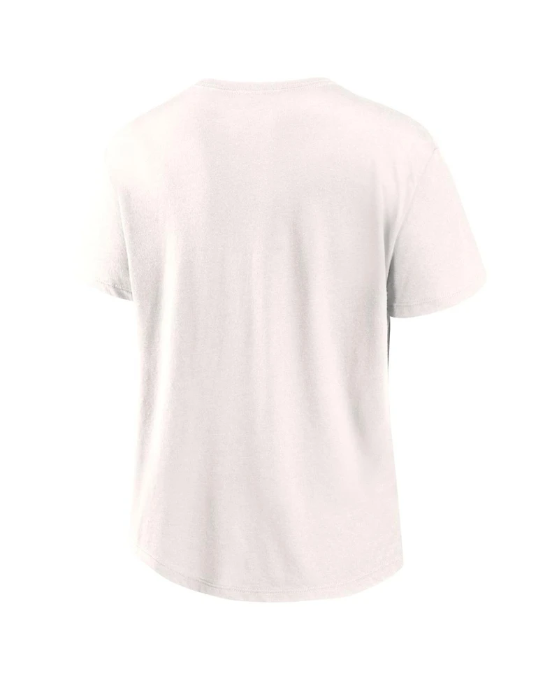 Fanatics Women's Cream New Orleans Saints Football Home Fashion T-Shirt