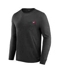 J. Palmer Men's Black Georgia Bulldogs In-The-Pocket Long Sleeve T-Shirt