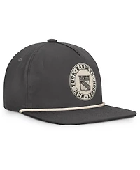 Fanatics Men's Charcoal New York Rangers Closer Adjustable Hat