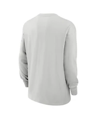 Nike Men's Gray Kansas City Chiefs Essential Heavy Max90 Long Sleeve T-Shirt