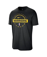 Nike Men's Black Golden State Warriors Authentic Practice T-Shirt