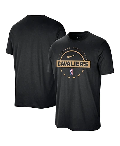 Nike Men's Black Cleveland Cavaliers Authentic Practice T-Shirt