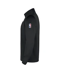 Nike Men's Black Los Angeles Lakers 2025/26 Authentic Coaches Quarter-Zip Pullover Jacket
