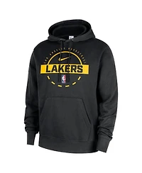 Nike Men's Los Angeles Lakers 2025/26 Authentic Practice Club Pullover Hoodie