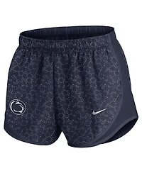 Nike Women's Navy Penn State Nittany Lions Tempo Pattern Performance Shorts