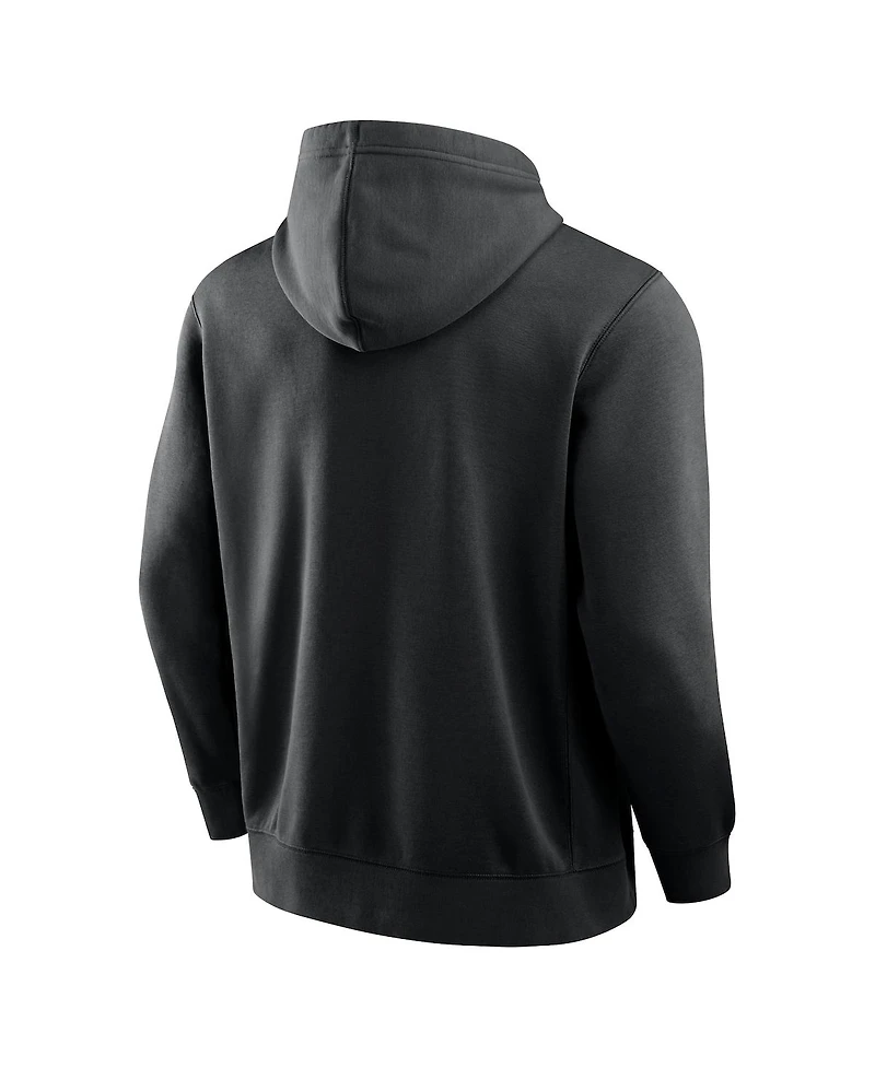 Fanatics Men's Black Las Vegas Raiders New Horizons Heritage Pullover Hoodie