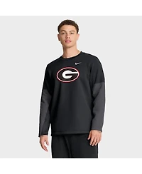 Nike Men's Georgia Bulldogs 2025 Sideline Coach Performance Long Sleeve T-Shirt