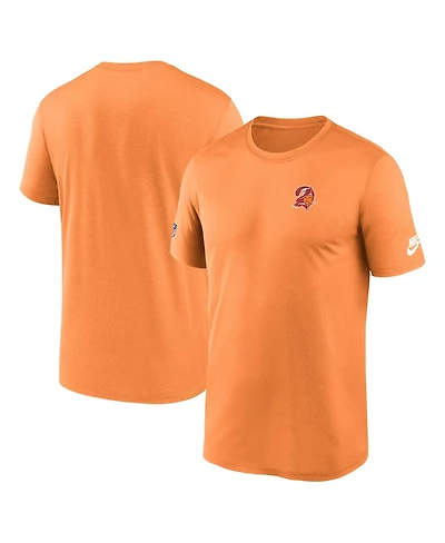 Nike Men's Orange Tampa Bay Buccaneers Sideline Alt Pack Small Logo Legend Performance T-Shirt