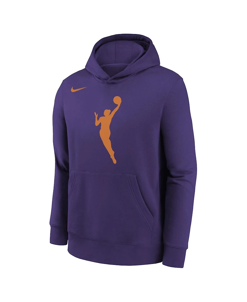 Nike Big Boys and Girls Wnba Logo Essential Team Pullover Hoodie