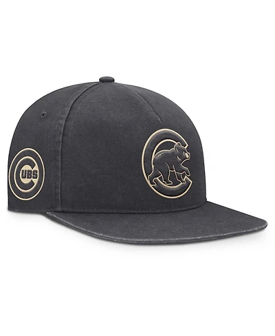 Nike Men's Anthracite Chicago Cubs Monotone Pro Adjustable Hat