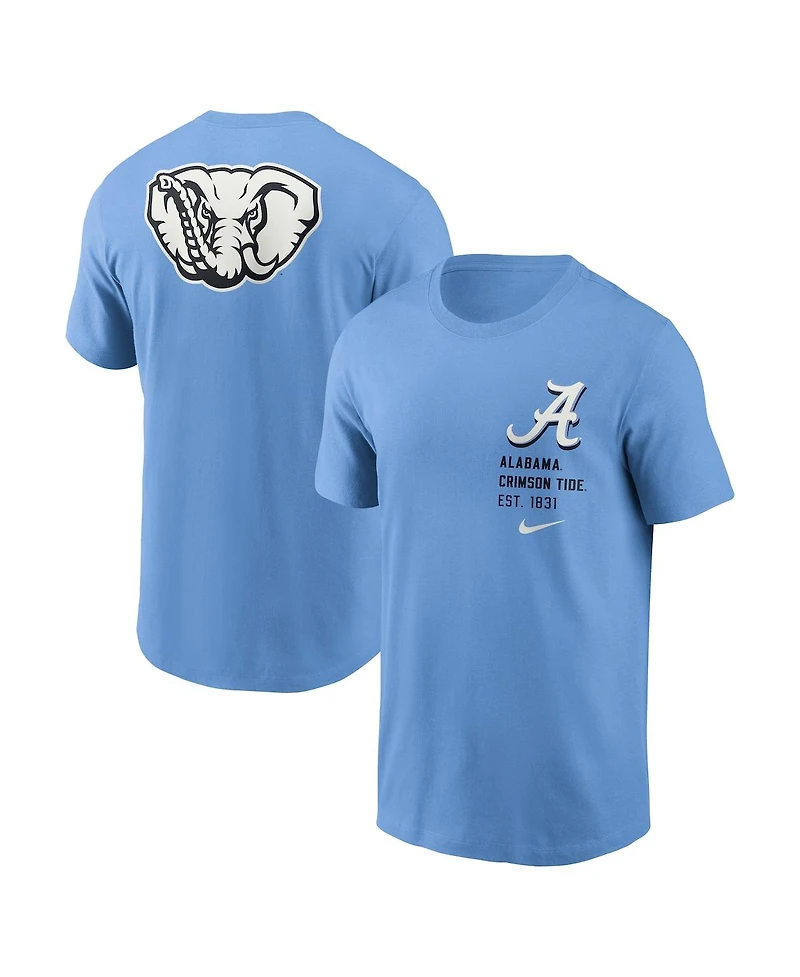 Nike Men's Valor Blue Alabama Crimson Tide Record Shattered 2-Hit T-Shirt