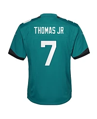 Nike Big Boys and Girls Brian Thomas Jr. Teal Jacksonville Jaguars Team Game Jersey