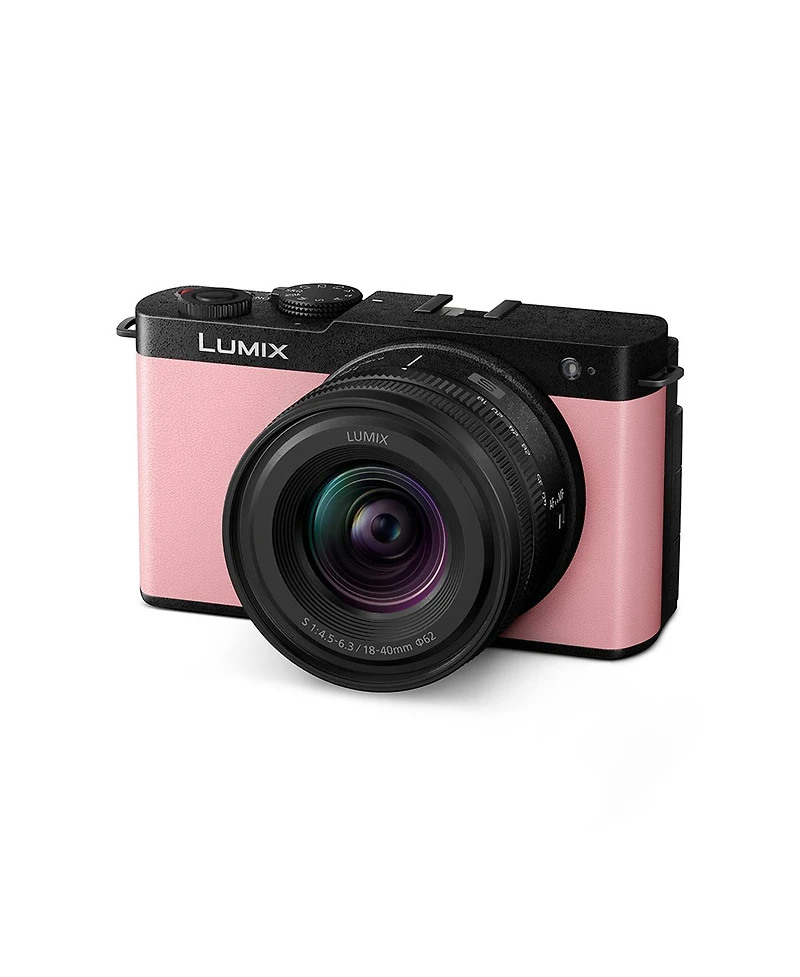 Panasonic Panasonic Lumix S9 Full Frame Mirrorless Camera Lens Kit with S-R1840, Pink