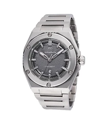 Technomarine Men's Tm-416074 Coral Quartz Grey Dial Watch