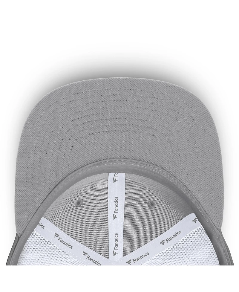 Fanatics Men's Gray/White Oregon State Beavers Rapid Trucker Adjustable Hat