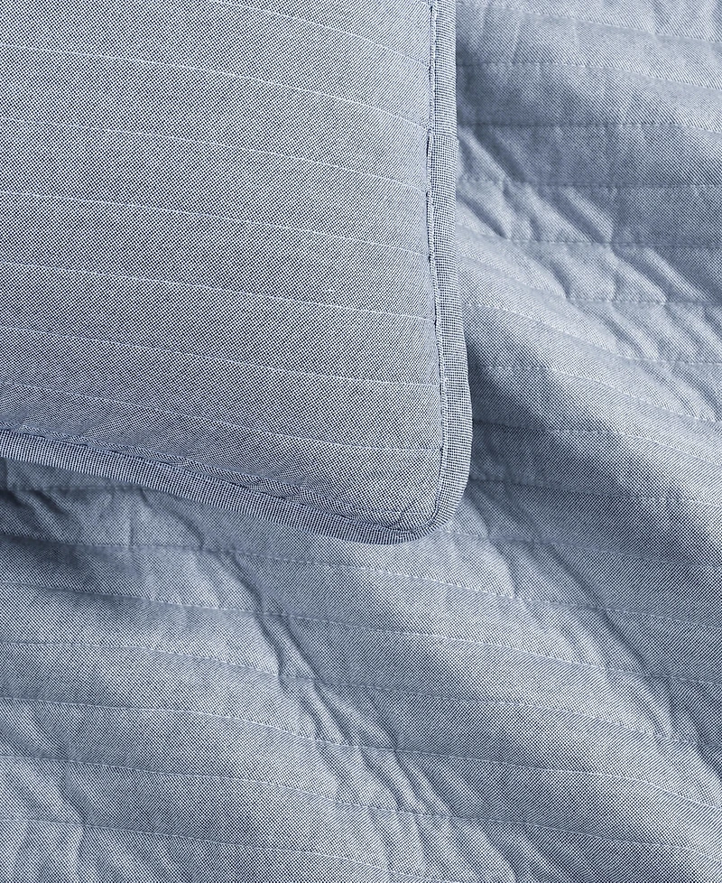 Tommy Hilfiger Christopher Texture Cotton Reversible 3-Pc. Quilt Set